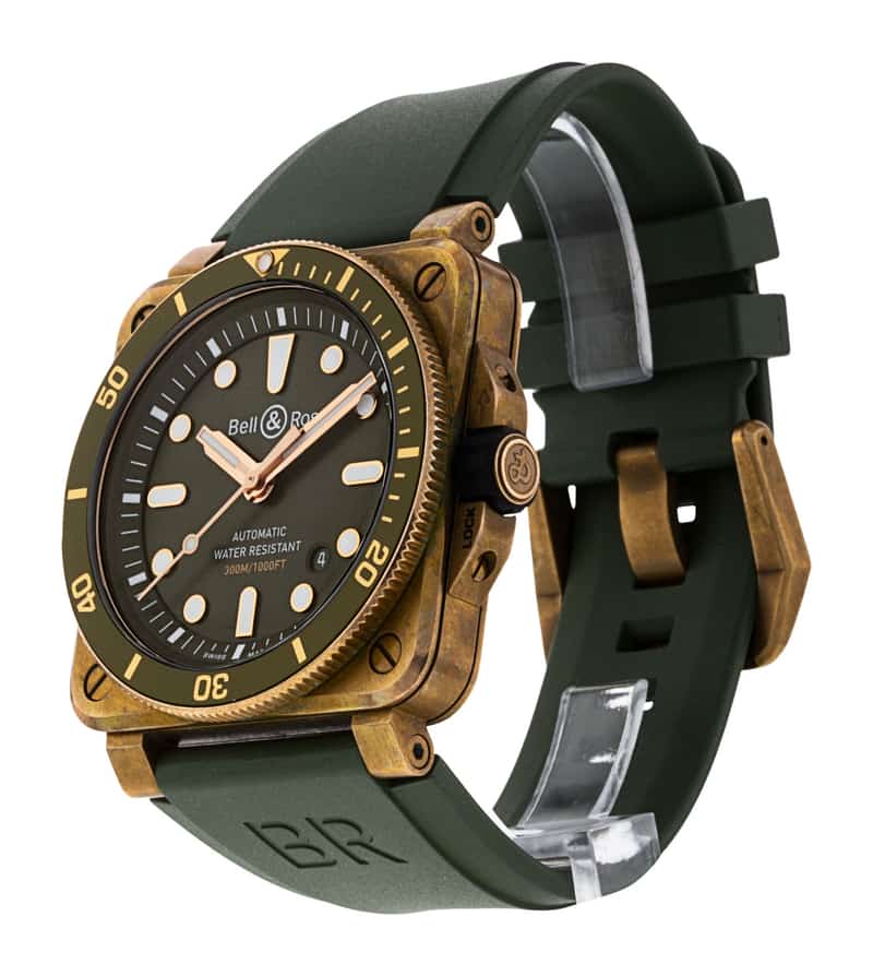 Bell and Ross BR03-92 BR0392-D-G-BR/SCA
